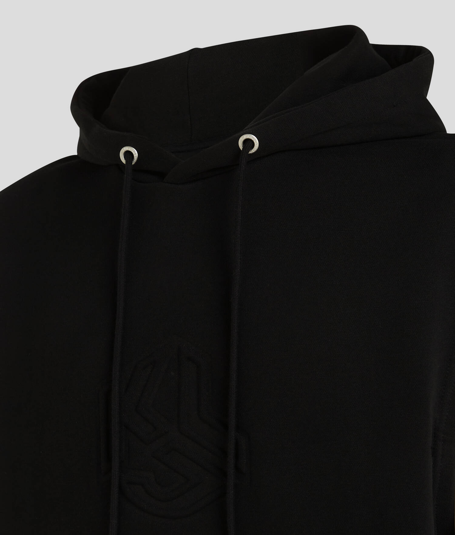SWEAT À CAPUCHE SANS MANCHES KLJ MONOGRAM
