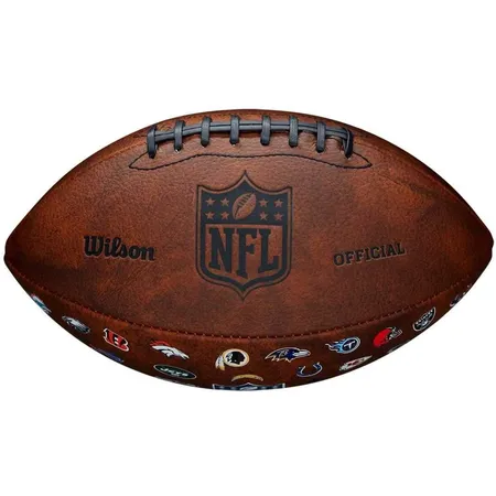 Wilson NFL Off Throwback 32 Team Logo,N/A White