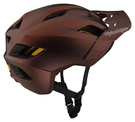 Casque Troy Lee Designs Flowline Orbit Mips Marron