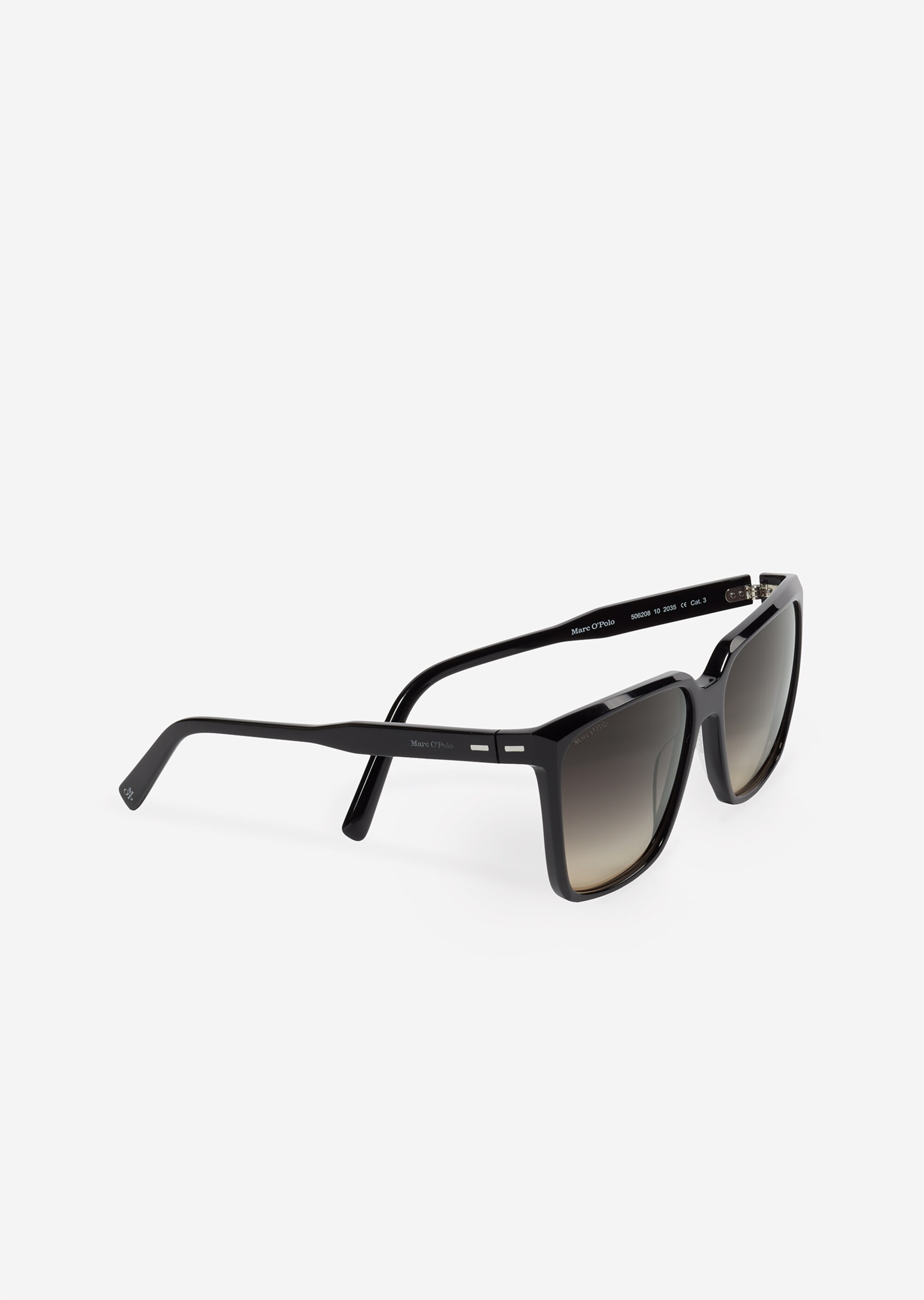 Unisex-Sonnenbrille mit stabilem Bio-Acetat-Rahmen