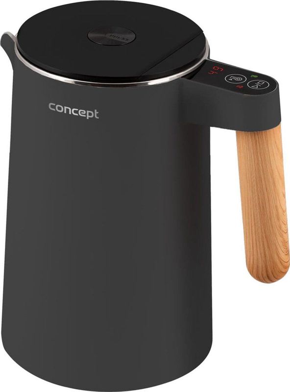 Concept - RK3302 - Waterkoker - Wit - 1,5 Liter - Temperatuurregeling