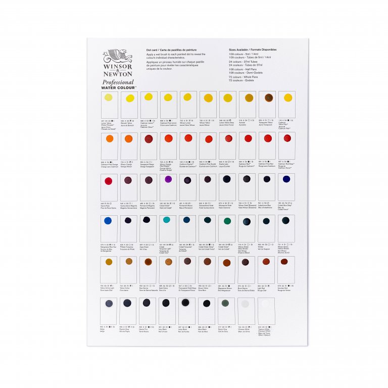 Winsor & Newton Aquarellfarbe Professional Farbk.