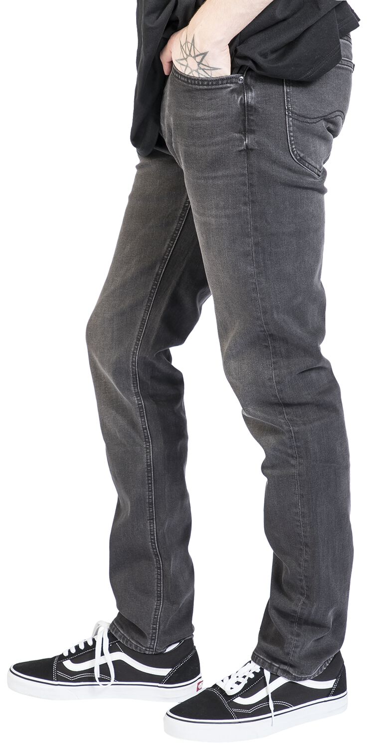 Daren Zip Fly Asphalt Rocker | Lee Jeans Jean
