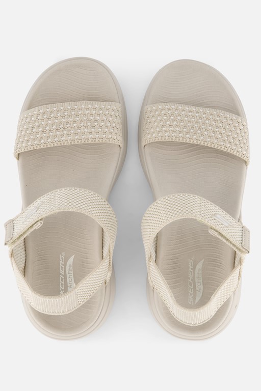 Skechers Go Walk Arch Fit Polished Sandalen beige