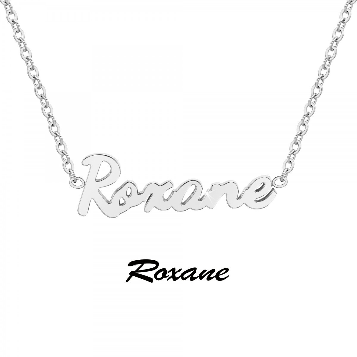 Romane - Collier prénom Roxane