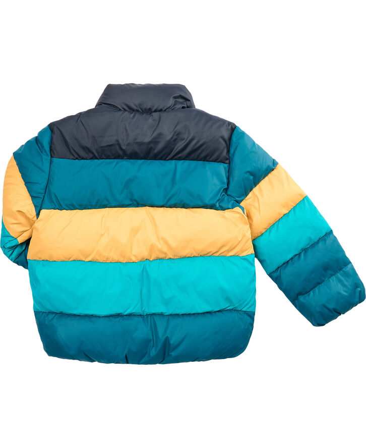 Tommy Hilfiger RUGBY STRIPE PUFFER JACKET Rugby stripe / petrol