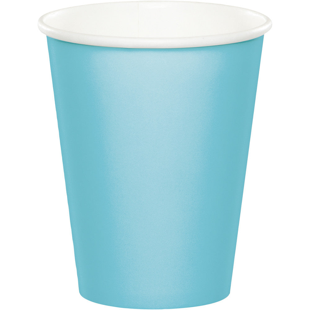 Lichtblauwe Bekers 256ml 8st