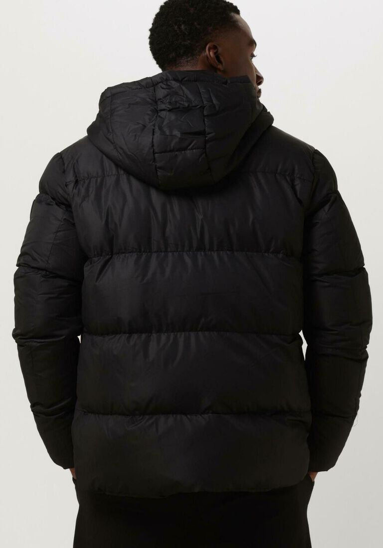 PUREWHITE zwarte purewhite gewatteerde jas short padded jacket