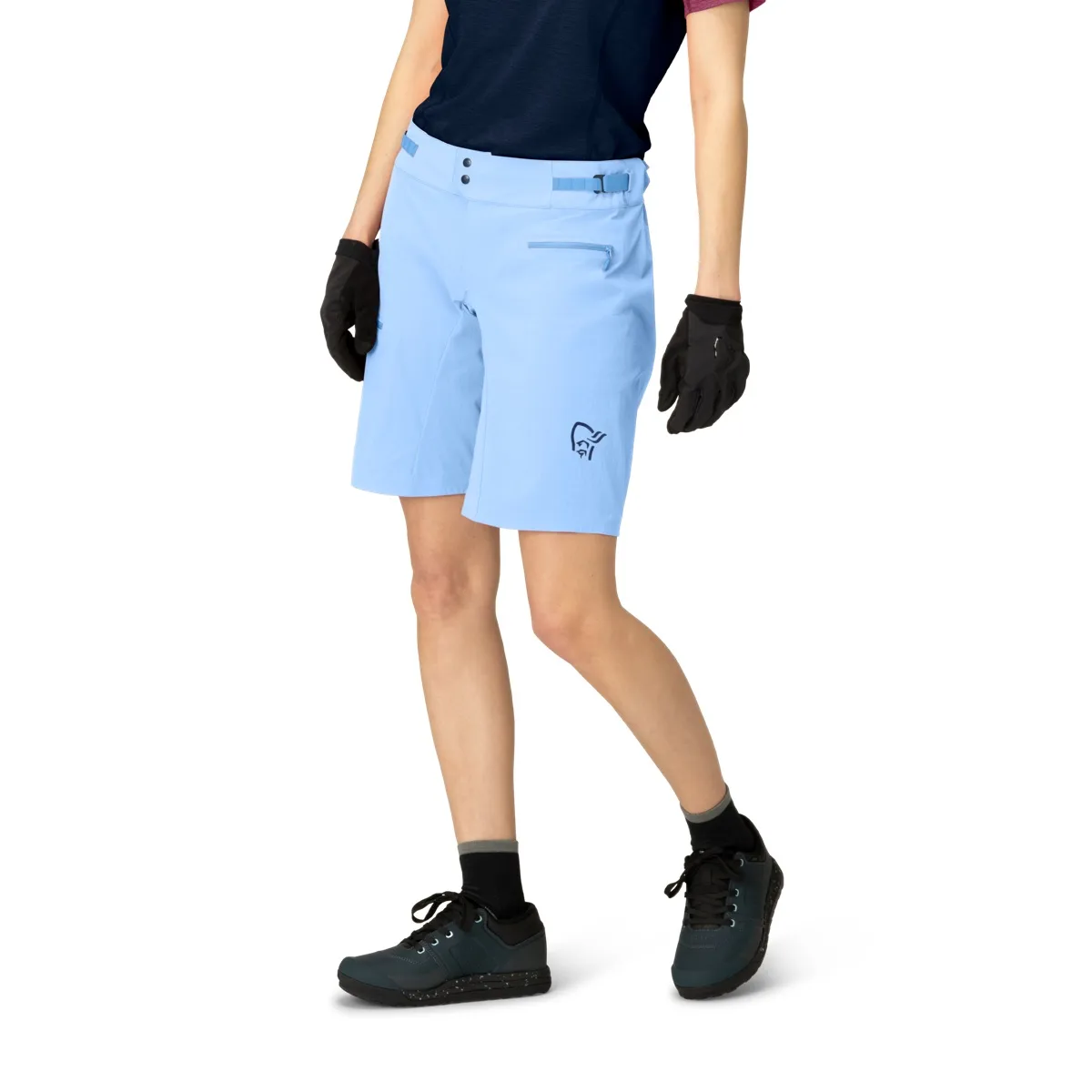 Norrøna Women's Fjørå Flex1 Light Shorts Frozen Fjord