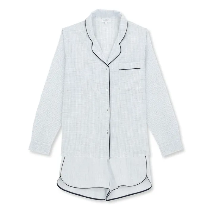 Scarlette Ateliers Pyjashort Paul Carreaux | Bleu