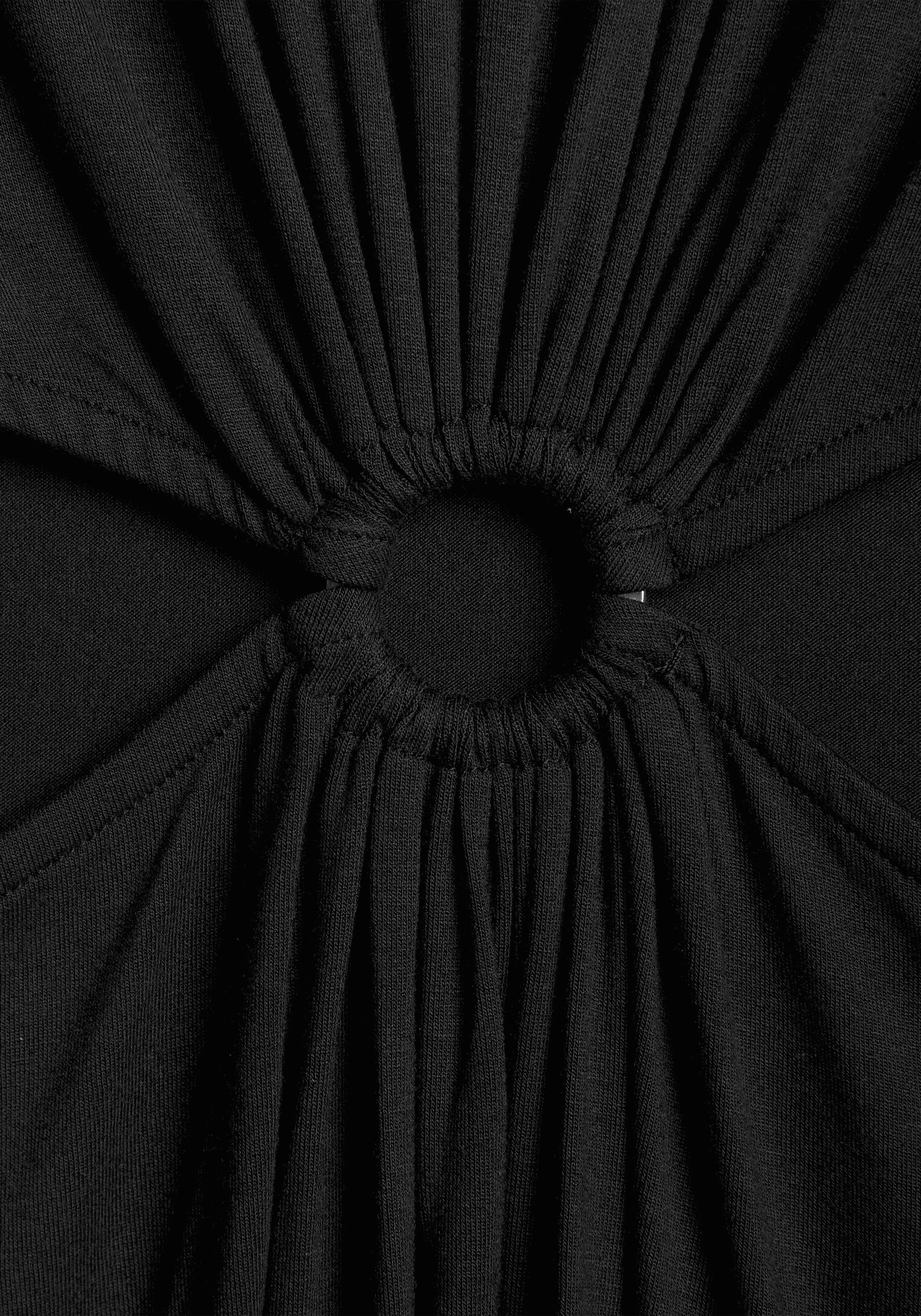 LASCANA Maxikleid mit Cut-outs vorne