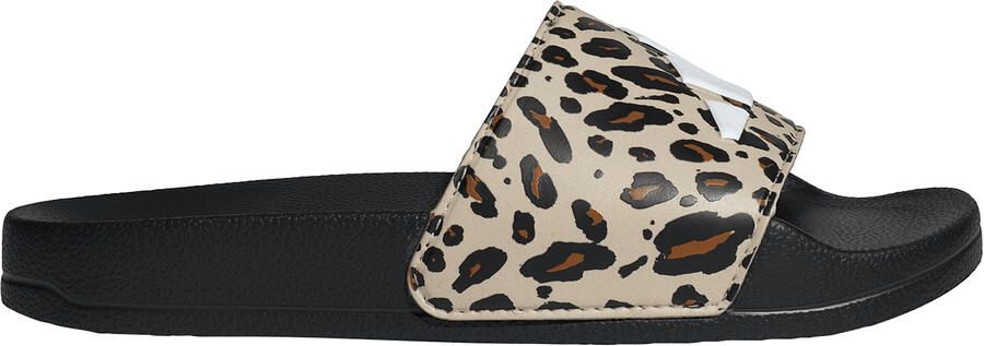 Adidas Sportswear Adilette Shower badslippers met panterprint