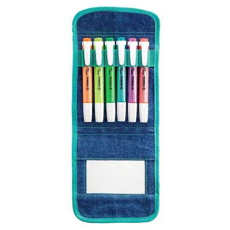 Textmarker - STABILO swing cool - 6er Pack - mit 6 verschiedenen Farben