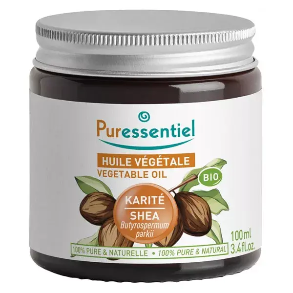 Manteiga de Karité Orgânica Puressentiel com Óleo Vegetal 100ml