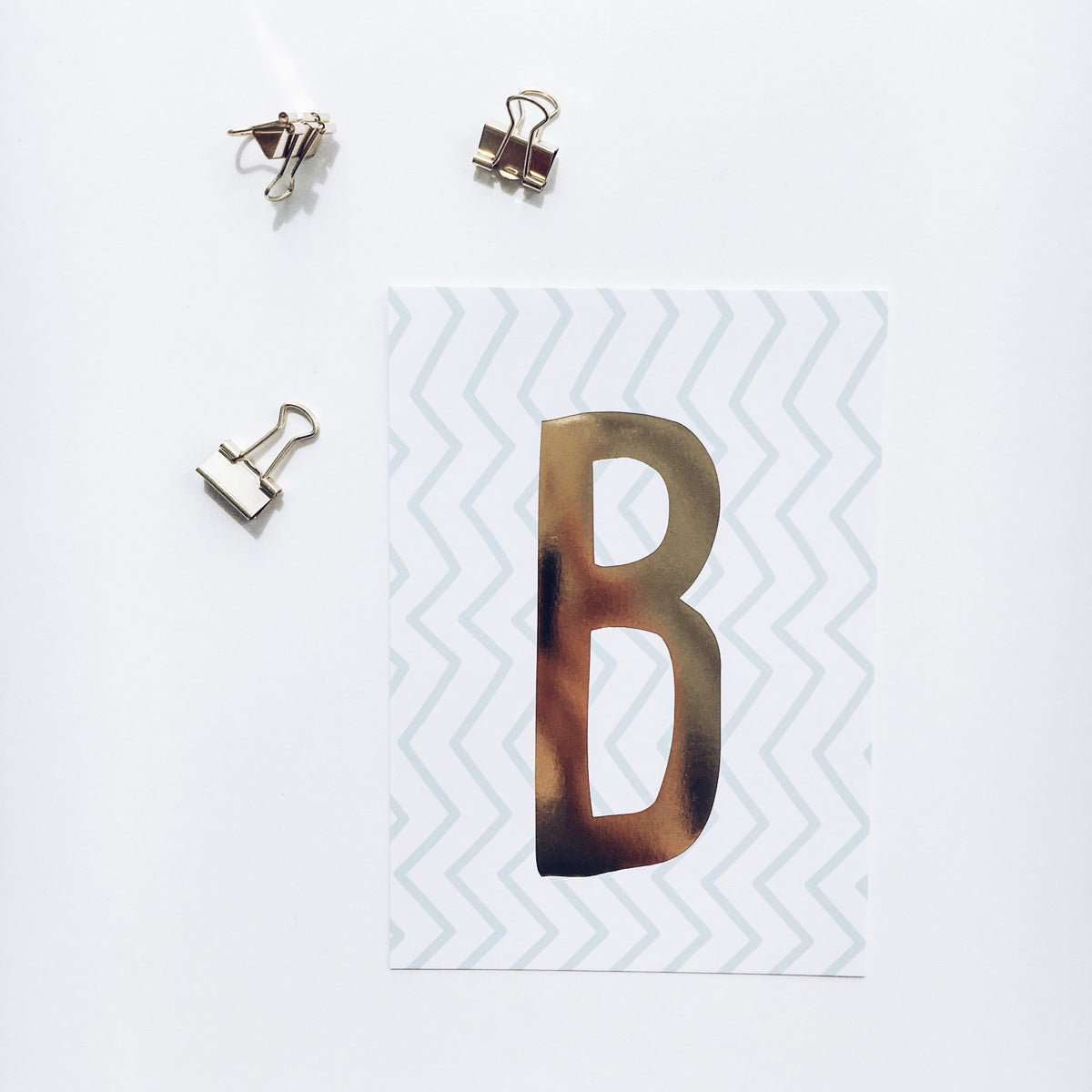 Postkarte „B