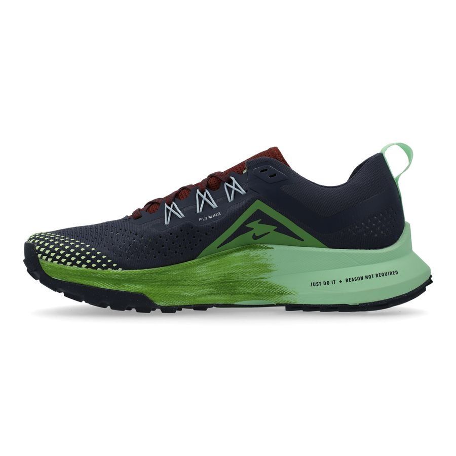 Nike Chaussures de Running React Pegasus Trail 4 - Bleu Marine/Vert