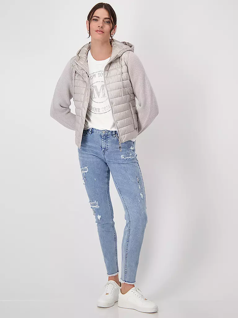 MONARI Leichtsteppjacke beige