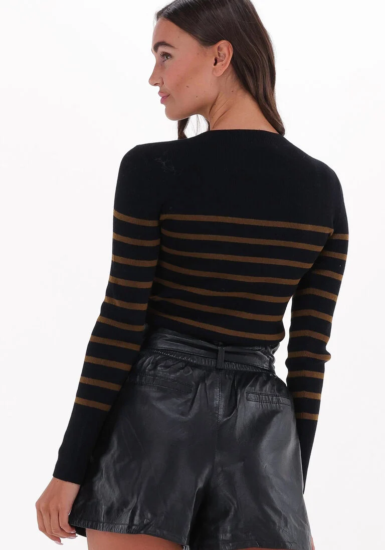 VANESSA BRUNO zwarte vanessa bruno trui vic pull col rond