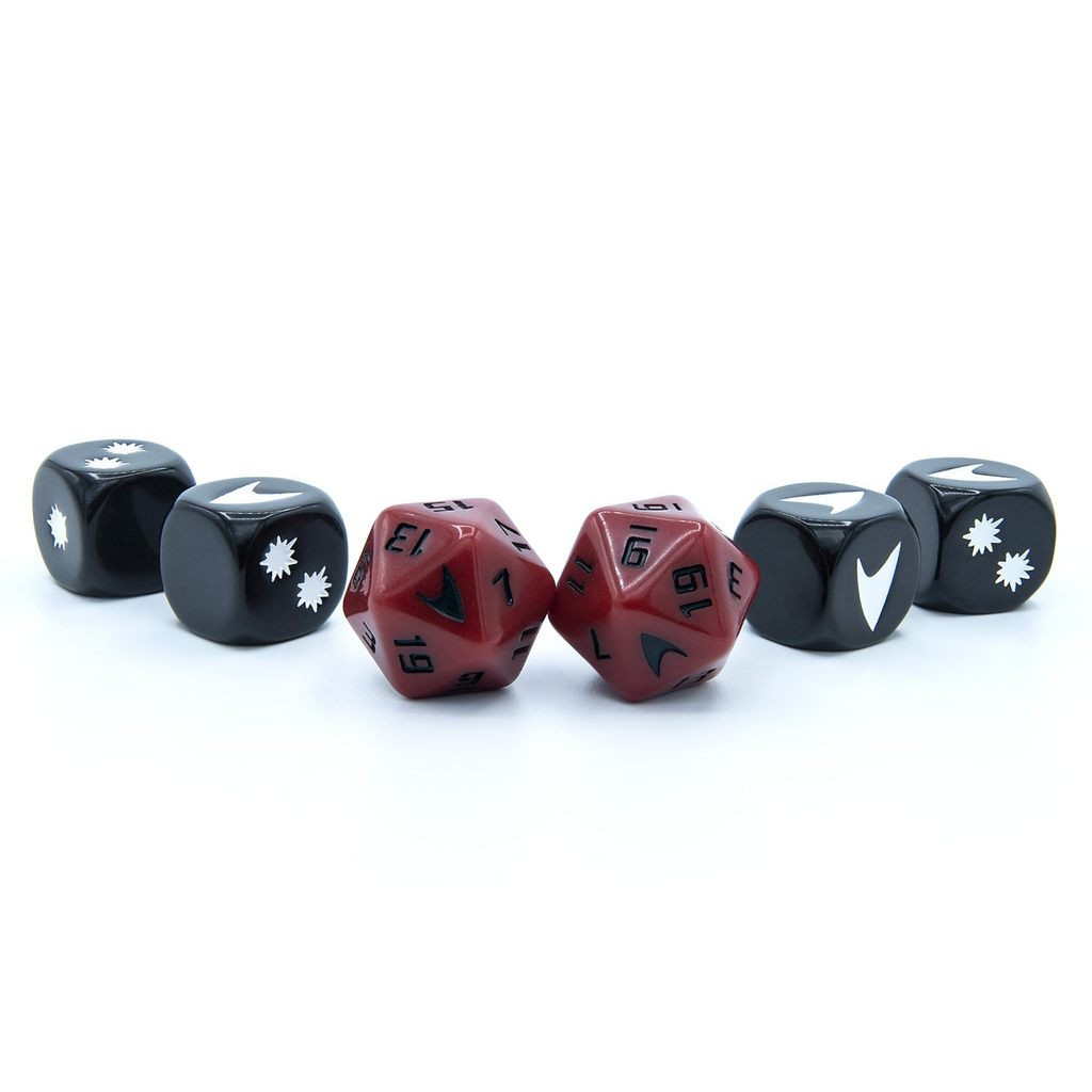 Star Trek Adventures - Command Division Dice Set