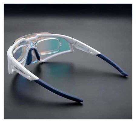 Lunettes de cyclisme polarisées Rockbros SP297 - Blanc