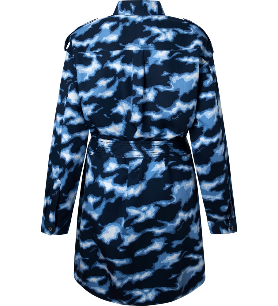 Vestido azul Pepe Jeans Burnet