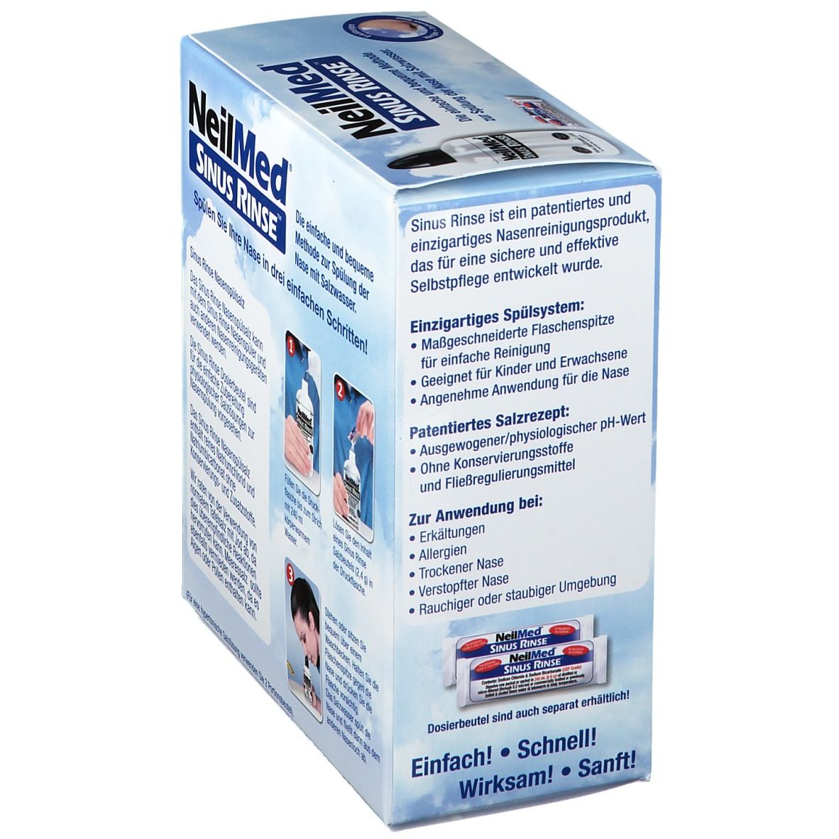 NEILMED Sinus Rinse Nasendusche + Spülsalz