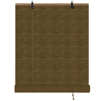 KARWEI bamboe roll-up lichtdoorlatend bruin gemêleerd (kleurnr. 1029) 150x180 cm (bxh)