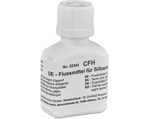 Vloeimiddel voor zilver soldeerlegering CFH FM 343 25 g