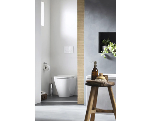 DURAVIT D-Neo staande wc, diepe spoeling, open rand, glanzend wit, zonder toiletzitting, 2003090000