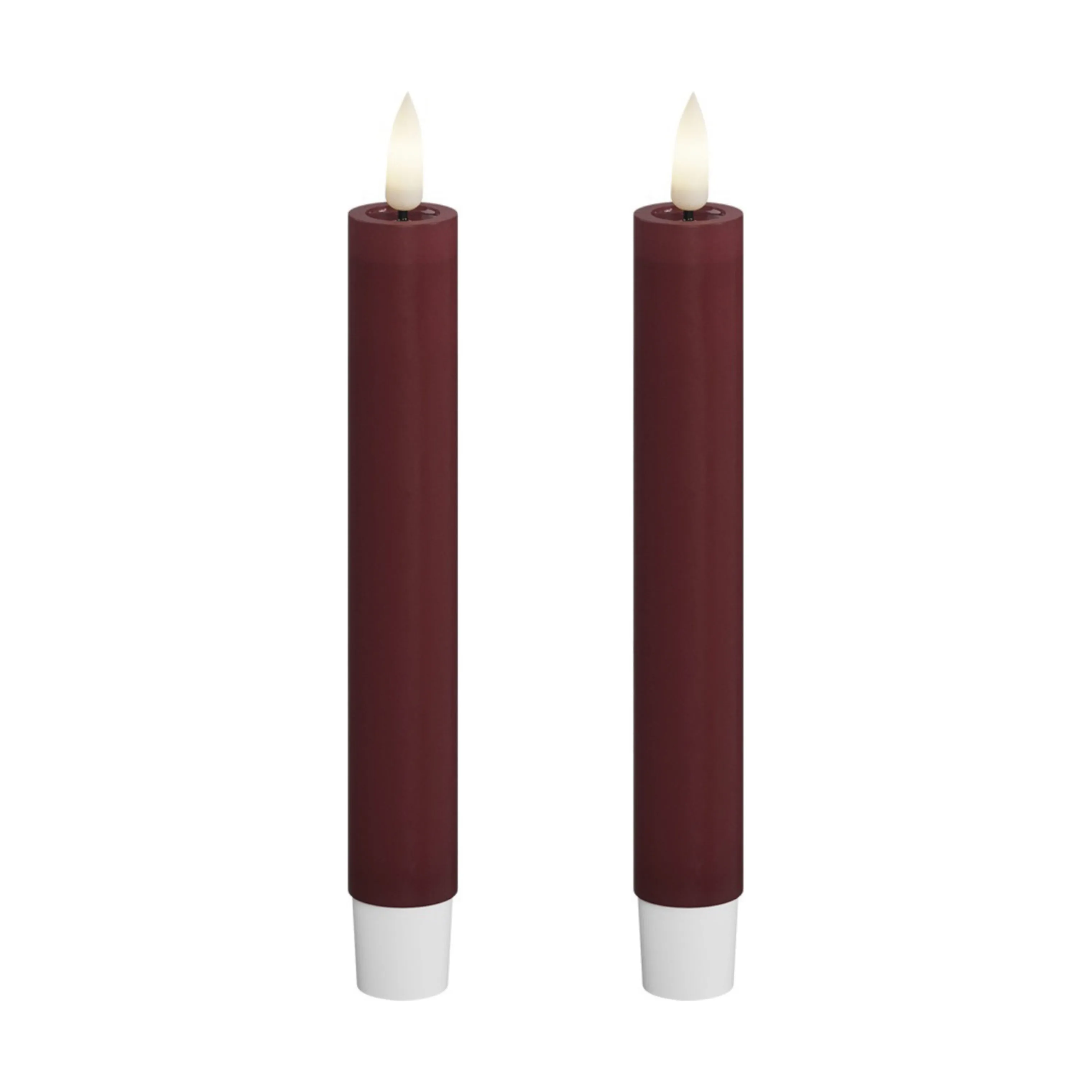 Deluxe Homeart Real Flame LED Kronelys