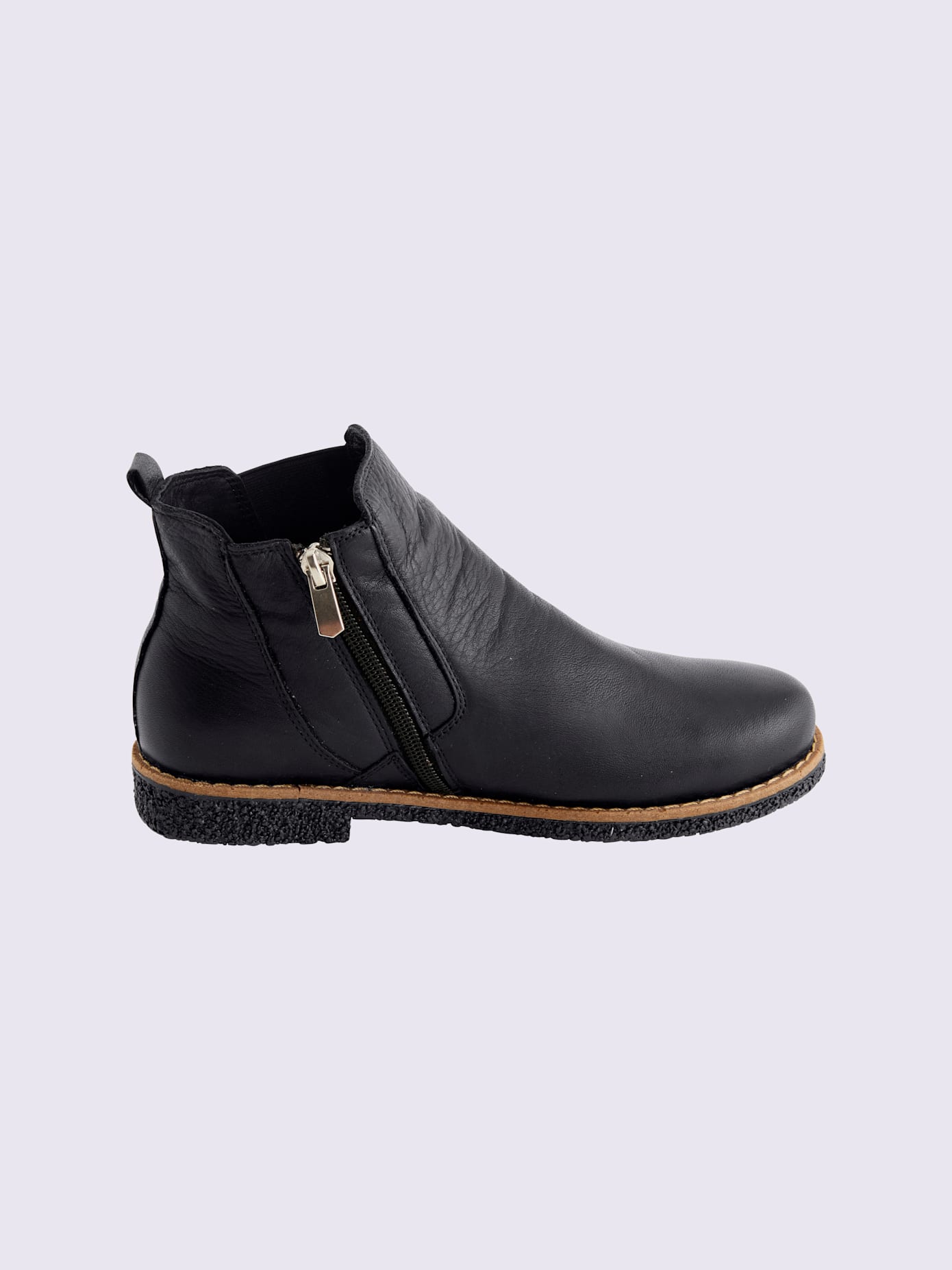 Bottines cuir nappa de vache