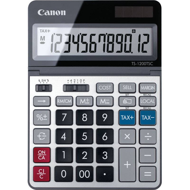 Calculatrice Canon TS-1200TSC