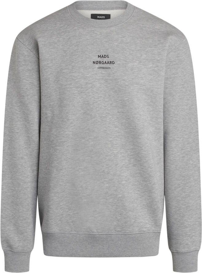 Mads Nørgaard - Copenhagen Standard Crew Logo Sweat Grå