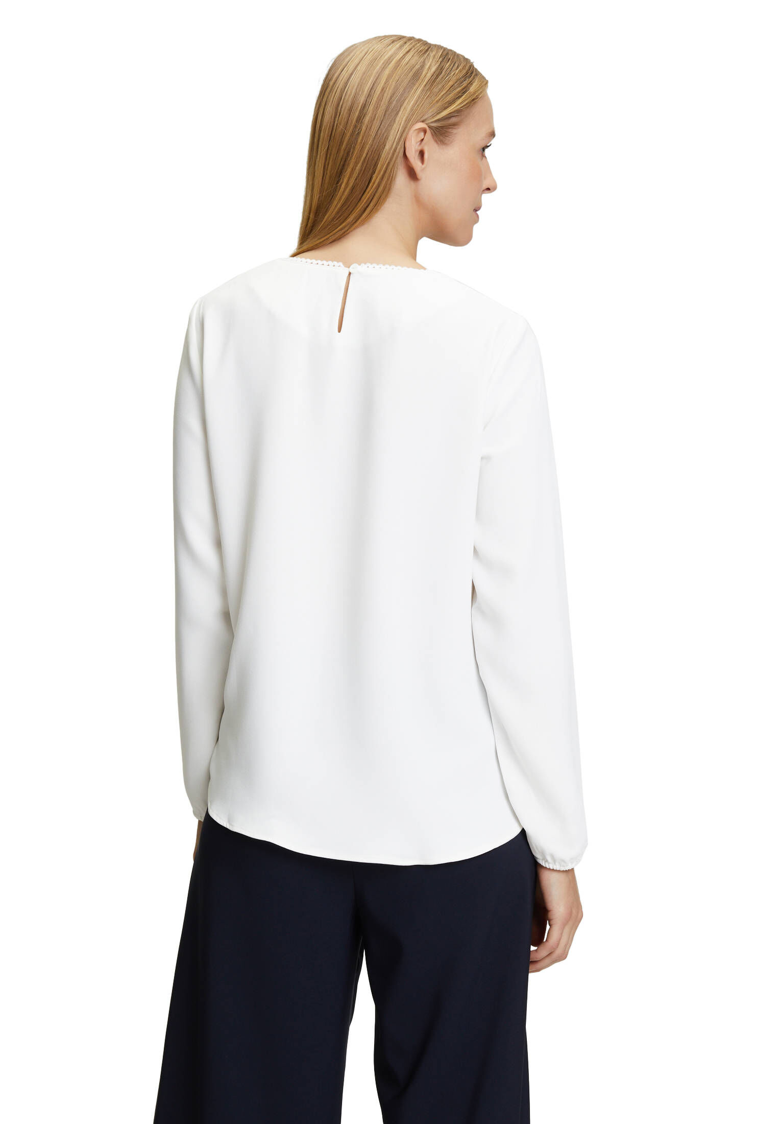 Betty Barclay| Damen Schlupfbluse mit Rundhalsausschnitt