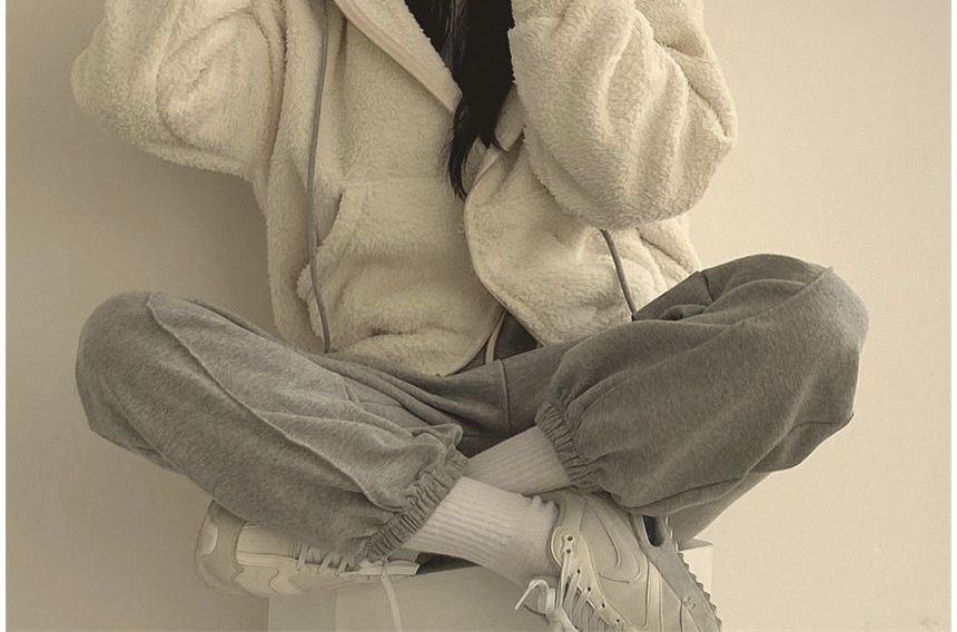 EFO - Fleece hoodie met rits