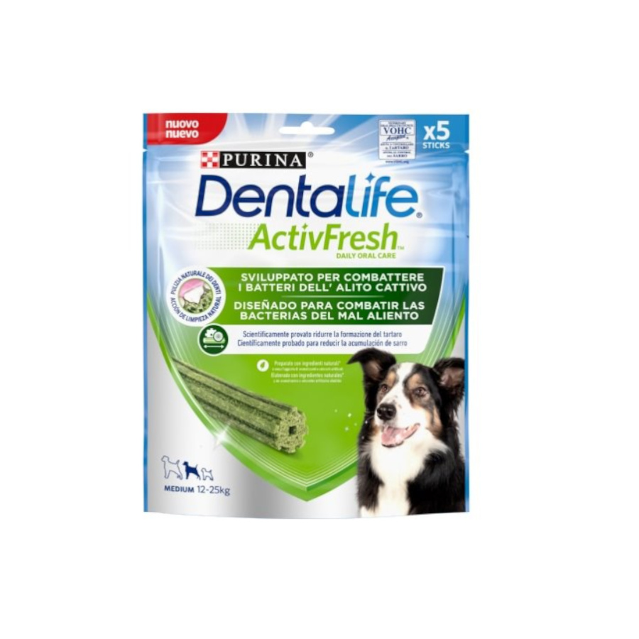 Dentalife Medium ActivFresh Petiscos Dentais para Cães