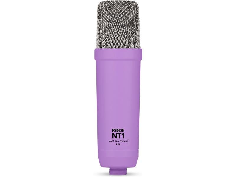 Rode Kondensatormikrofon NT1 Signature Series Purple Grossmembran-Kondensatormikrofon mit Nierencharakteristik