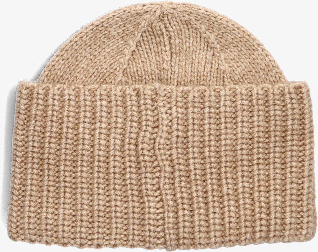 UGG camel ugg muts exaggerated cuff beanie