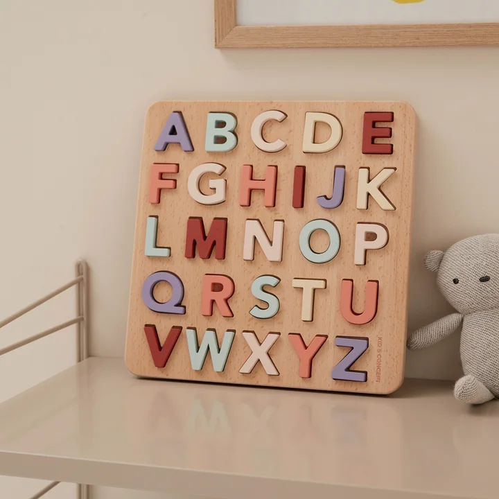 Kids Concept - ABC-Puzzle, multicolor