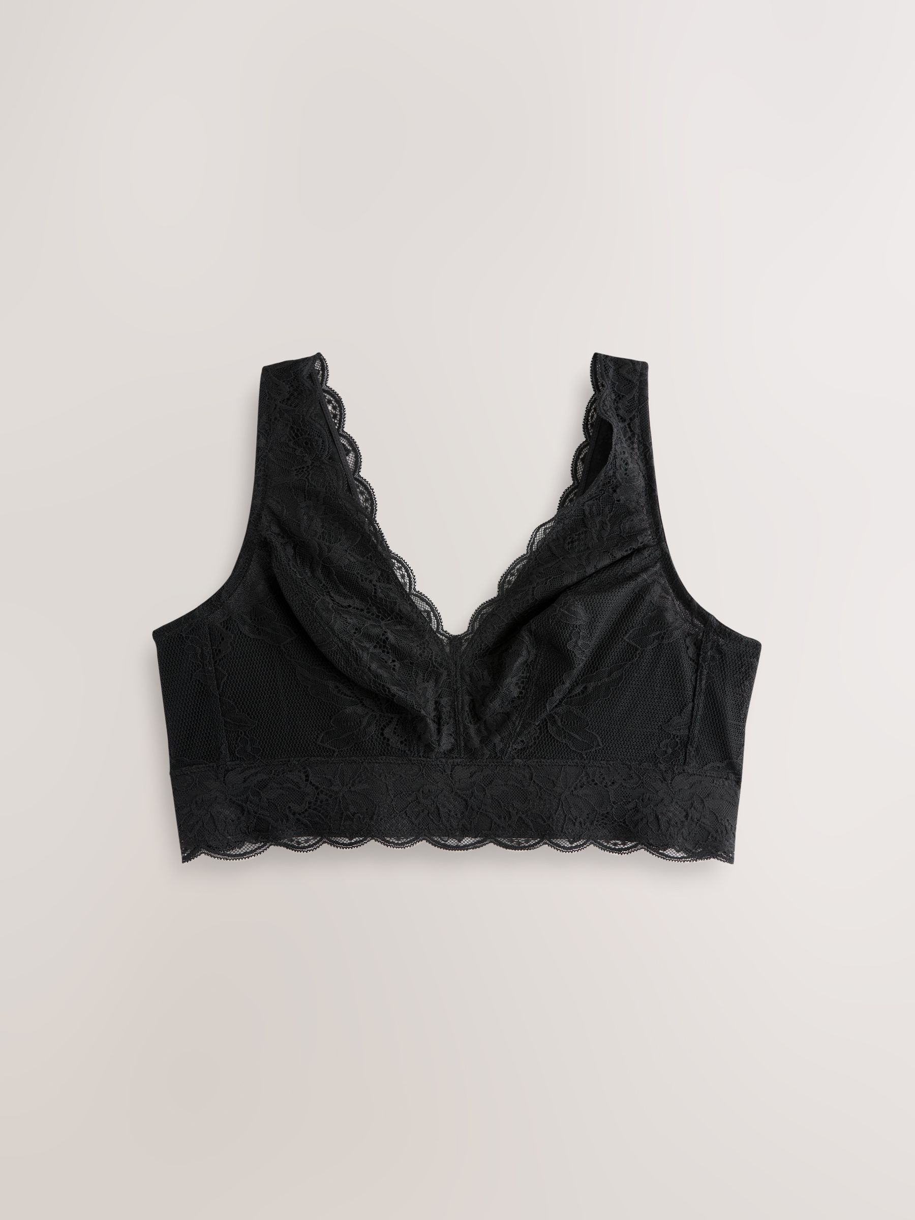 Zwart - Total Support Lace Bra