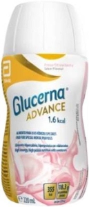 GLUCERNA Advance 1.6 kcal Erdbeere, 4 x 220 ml