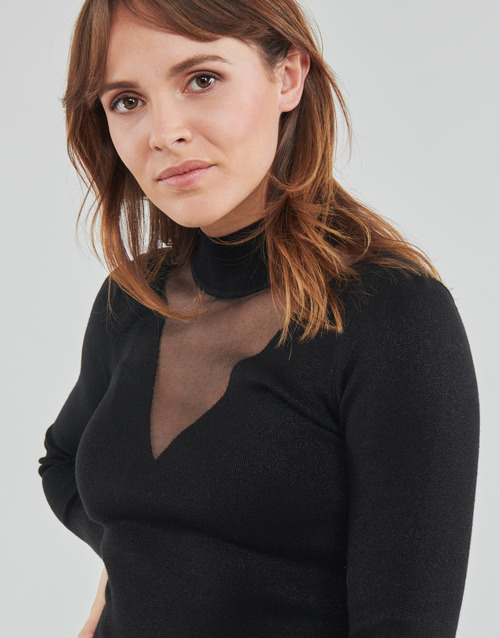 Guess - DENISE DRESS SWEATER - Noir
