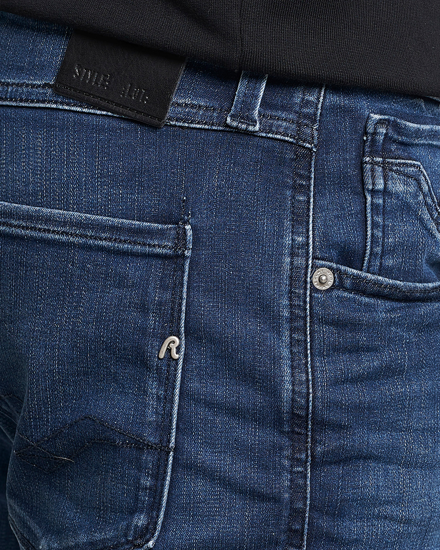 Replay Anbass Hyperflex Re-Used Jeans Dark Blue