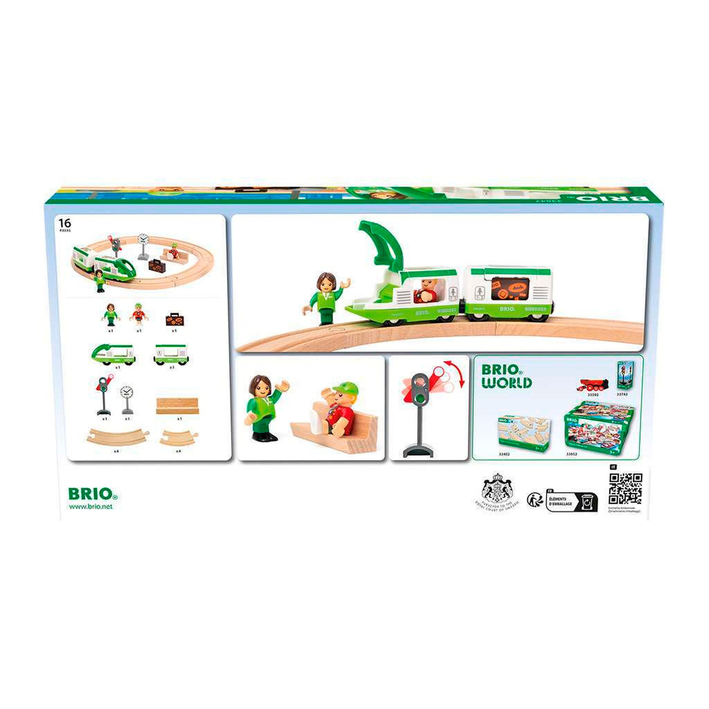 BRIO Starter Set Reisezug