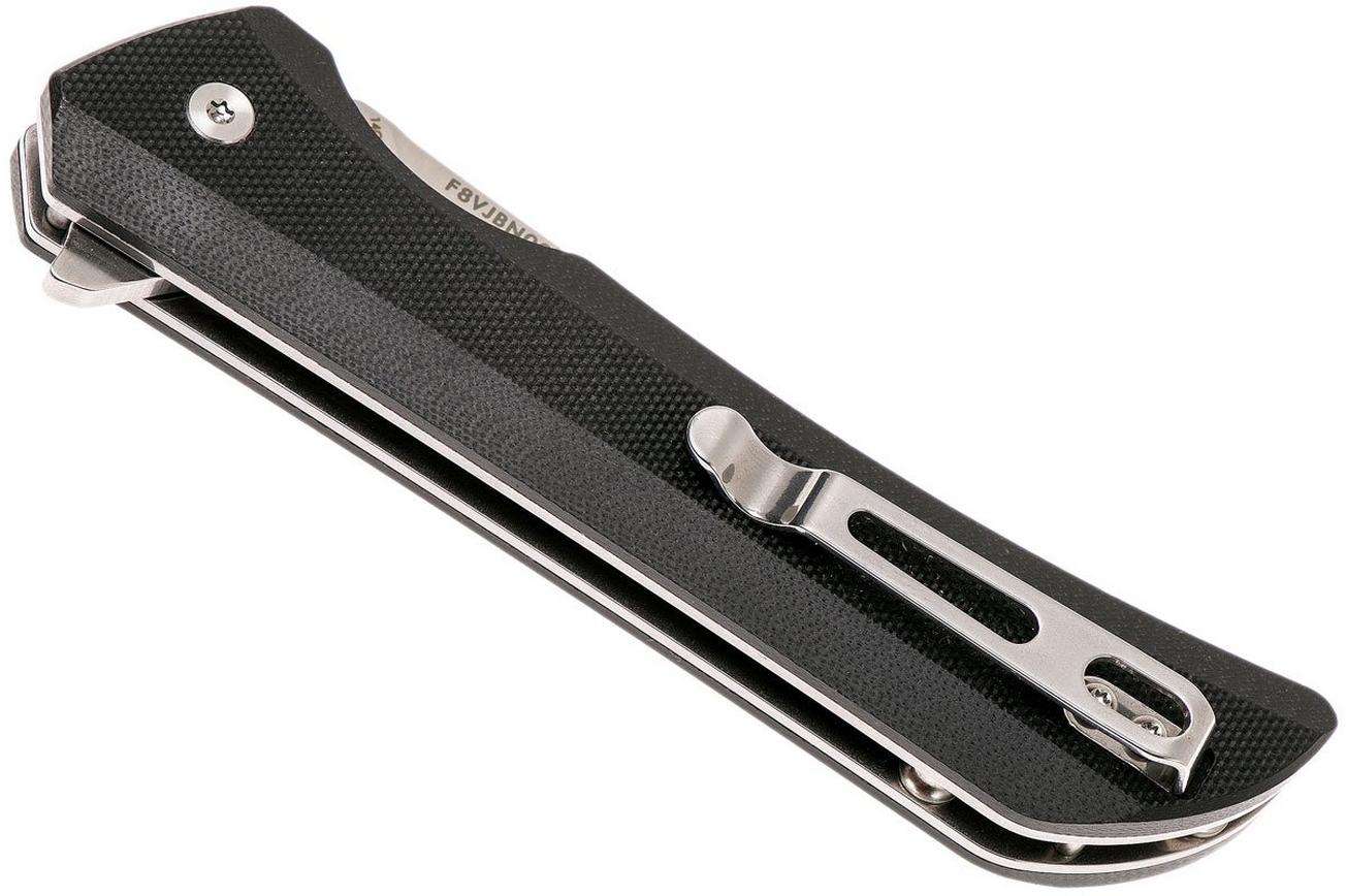 Ruike P121-B Hussar Black zakmes, Satin finish