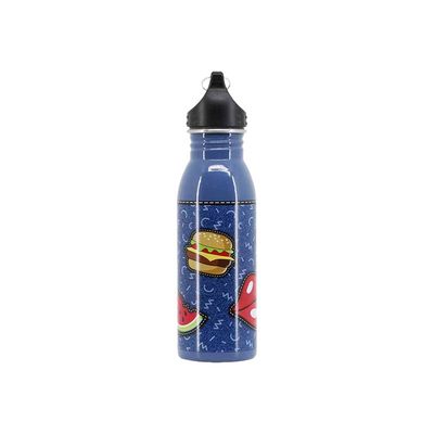 Oh My Pop! PATCHES - Gourde bouteille d'eau - bleu foncé - 500 ml