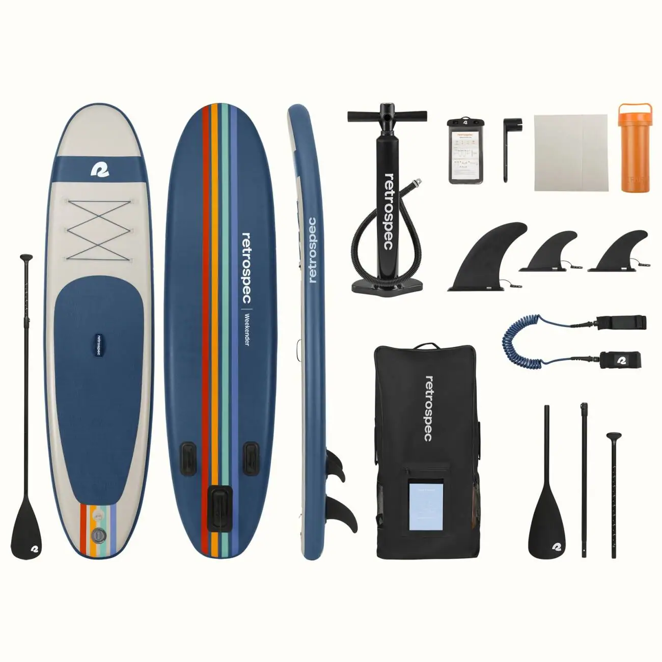 Retrospec Weekender SL 10' Oppustelig Paddle Board | SkatePro