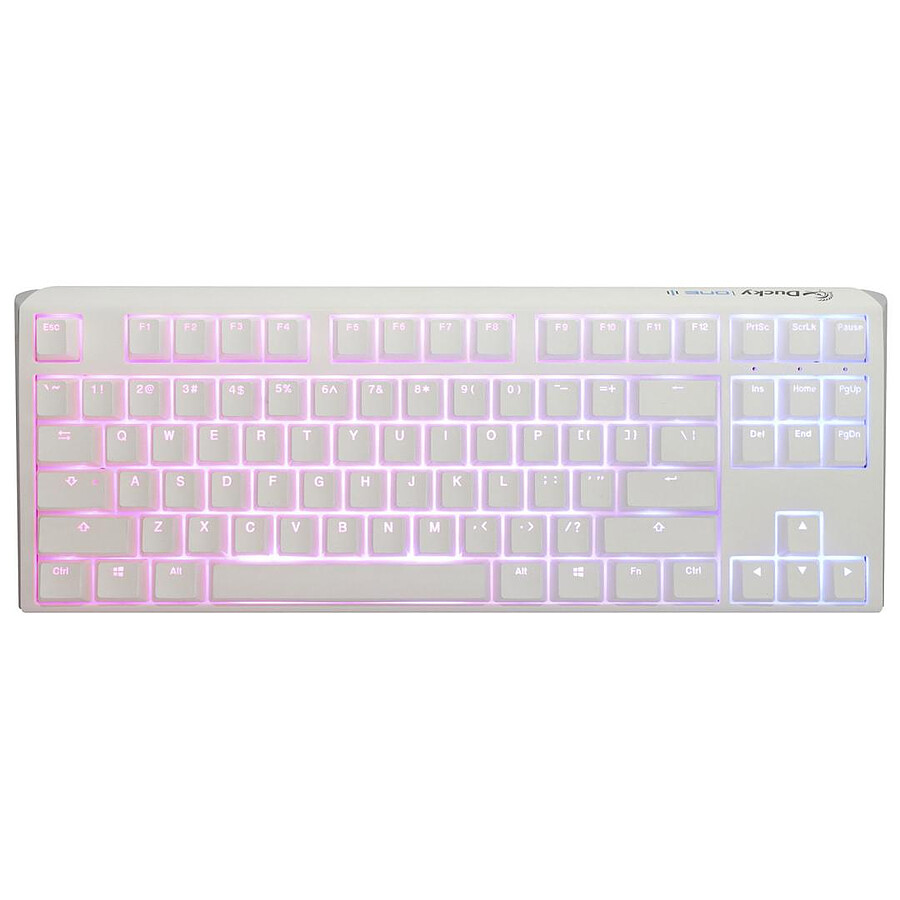 Ducky Channel One 3 TKL - White - Cherry MX Blue