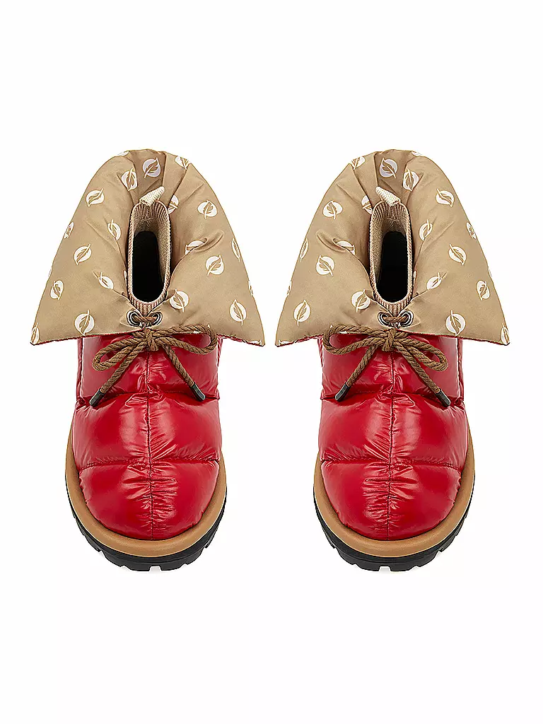 FLUFIE Snowboots SHINY rot