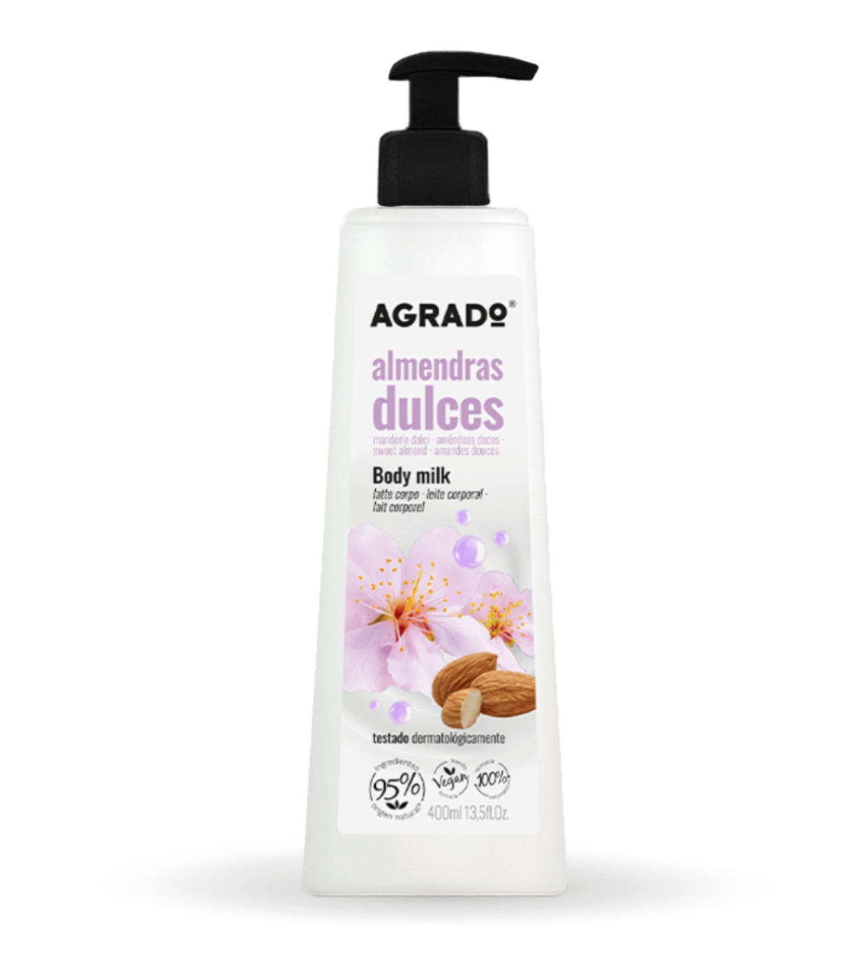 Agrado - Leite corporal Amêndoa